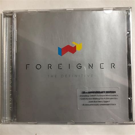 Se Produkter Som Liknar Cd Foreigner The Definitive P Tradera