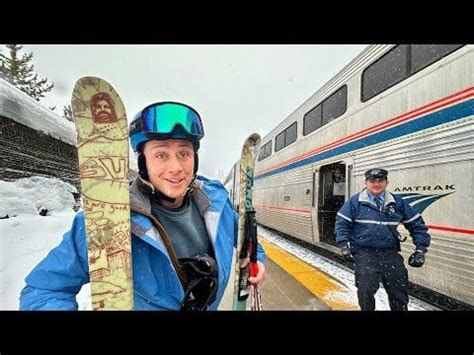 I took the Amtrak SKI TRAIN to a CHAIRLIFT in Colorado! : r/Amtrak