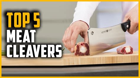 Best Meat Cleavers 2024 Top 5 Meat Cleaver For Cutting Bone Youtube