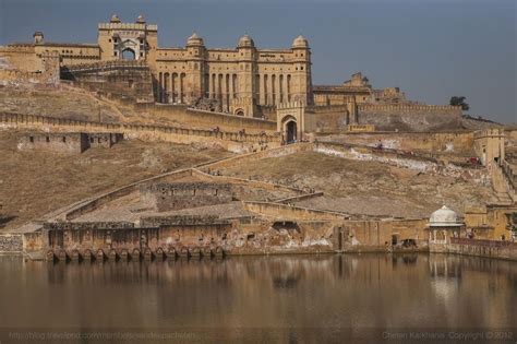 The Amer Fort Also Known As The Amber Fort In Jaipur Rajasthan India