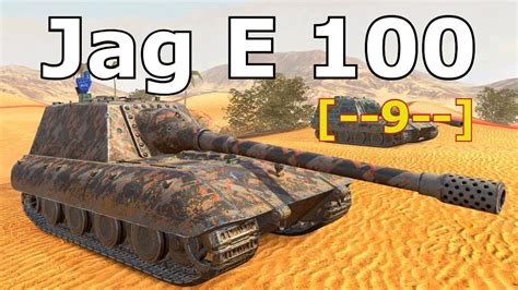 Jagdpanzer E 100 3 Kills 8 8K DMG WoT Blitz YouTube