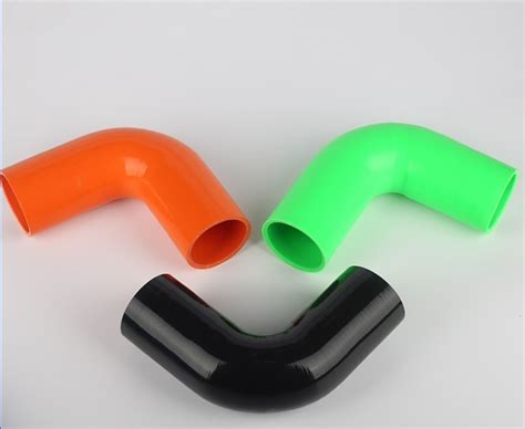 High Performance Braided Reinforced Flexible Degree Elbow Silicone