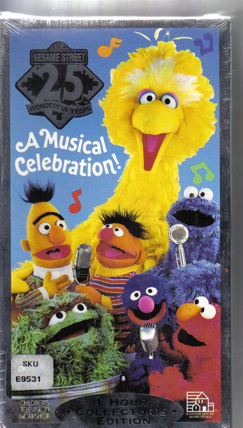 Opening To Sesame Street's 25th Birthday: A Musical Celebration 1993 VHS (MCA Universal Home ...