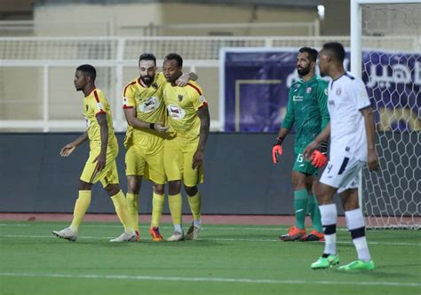 دوري محمد بن سلمان الحزم يتقدم على العدالة بالشوط الأول صحيفة