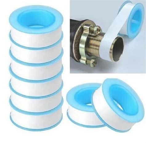 Color White PTFE Teflon Tape At 8 Piece In Prantij ID 23672989273