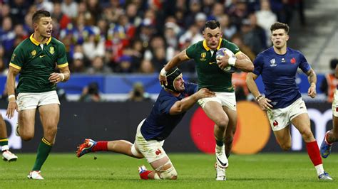 Les impitoyables Springboks brisent le cœur des Français et atteignent