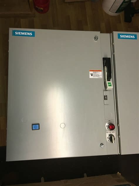 Siemens Same Day Shipping Fusible Combination Fvnr Heavy Some Box Duty