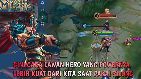 Rotasi Zilong Saat Kalah Hero Power Di Exp Lane Ngab Auto Gacor Mlbb