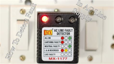 Ac Line Fault Detector