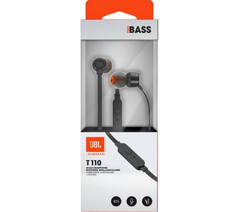 JBL T110 Headphones - Black Fast Delivery | Currysie