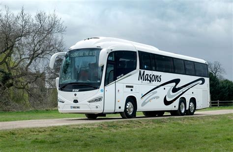 Masons Adds Used Scania Irizar I6S With Factory PSVAR Retrofit Routeone