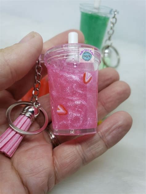 Starbucks Shaker Liquid Keychain Starbucks Inspired Tumbler Keychain