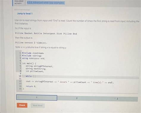 Solved Jump To Level 1 Use Cin To Read Strings From Input Chegg