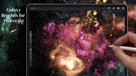 Galaxy Brushes For Procreate Complete Walkthrough Alainajensen