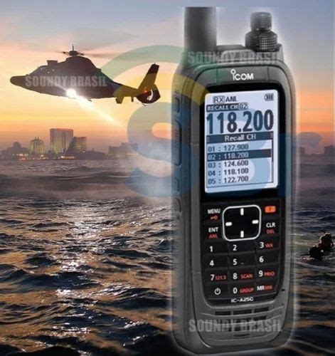 Km Icom Air Band Portable Walkie Talkie Ica C Km At Rs