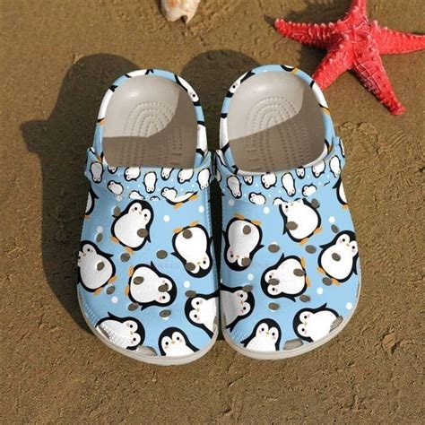 Penguin Cutie Ocean Unisex Crocs Robinplacefabrics