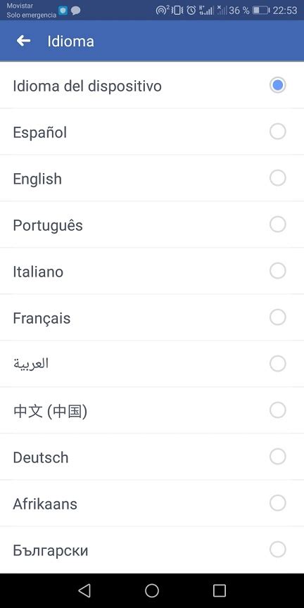 Cómo cambiar el IDIOMA de Facebook en mi móvil Solvetic
