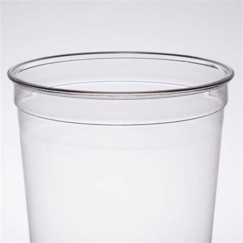 Solo UltraClear 32AC 32 Oz Clear PET Plastic Pedestal Cold Cup