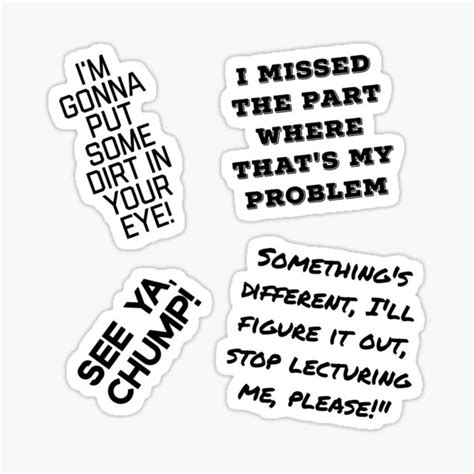 " Bully Maguire Quotes" Sticker for Sale by Lckees | Redbubble