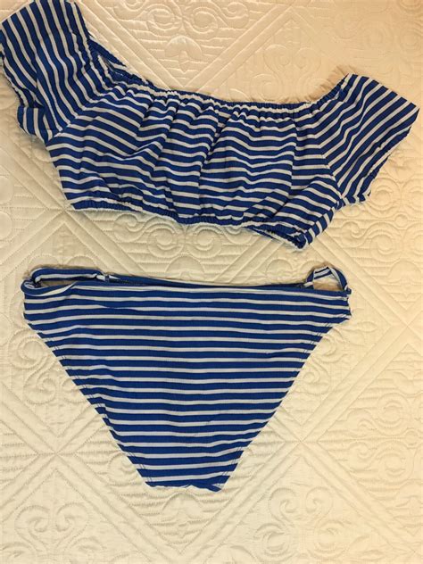 No Boundaries Off The Shoulder Pc Bikini Junior Size Gem