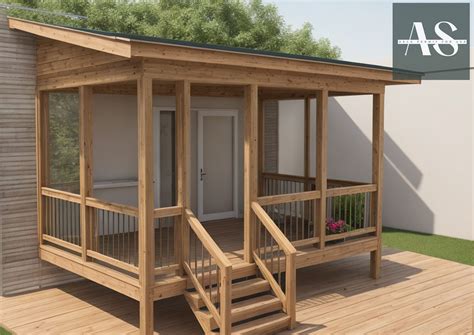 Premium 16'x10' Porch Deck Blueprints, Deck Plans: Expert Designs for