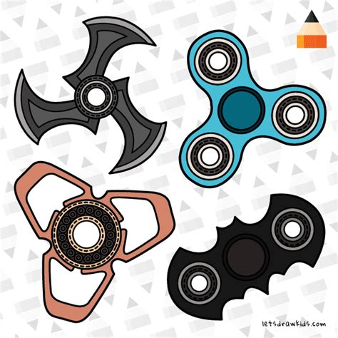 Images Of Fidget Spinner Drawing