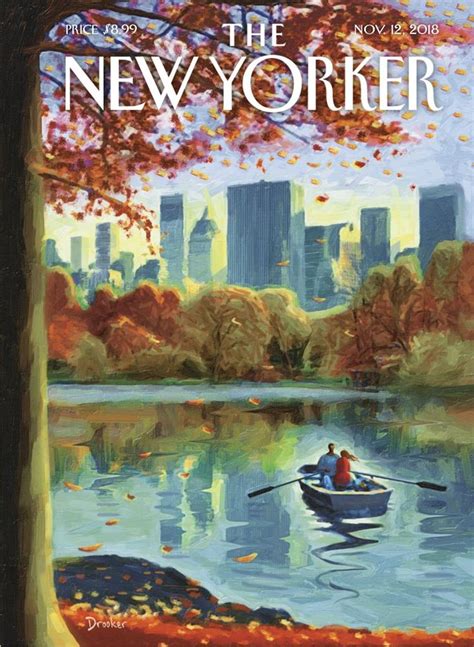 The New Yorker November Digital Cover Art Park Art New