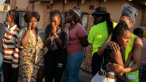 Mass Funeral Deepens Mystery Why Did 21 South African Teens Die In