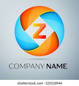 Letter Z Vector Logo Symbol Colorful Stock Vector Royalty Free