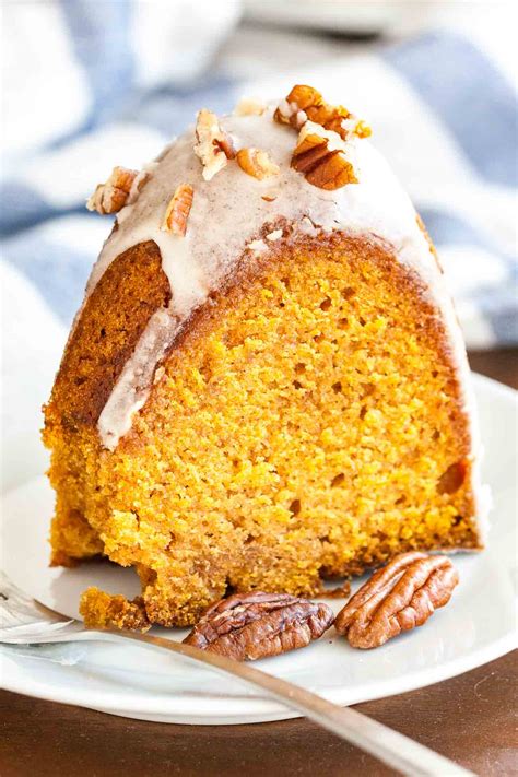 Pumpkin Bundt Cake With Maple Glaze The Cake Boutique