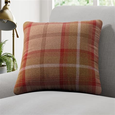 Highland Check Made To Order Cushion Cover Dunelm