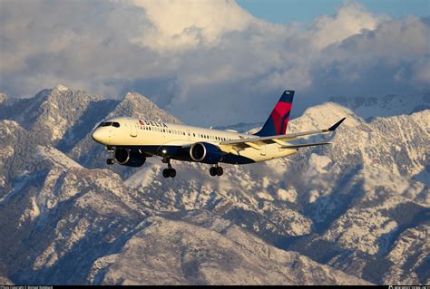 N308DU Delta Air Lines Airbus A220 300 BD 500 1A11 Photo By Michael