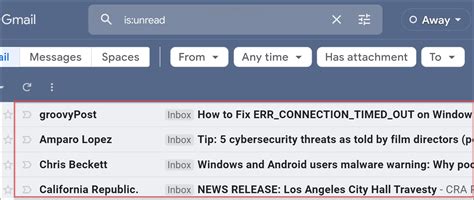 How To Find Unread Emails In Gmail