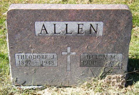 Theodore Joseph Curly Allen 1897 1948 Mémorial Find a Grave