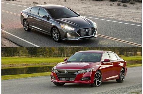 2018 Hyundai Sonata Vs 2018 Honda Accord Head To Head U S News