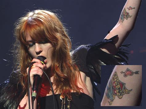 Florence Welch Tattoos – Celebrities Tattooed