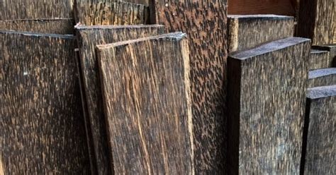 Tropical Exotic Hardwoods Black Palm New And Lumber In Stock