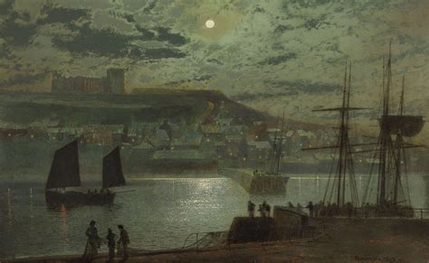 John Atkinson Grimshaw Whitby Harbor 1874 Rmuseum