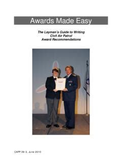 Awards Made Easy - Civil Air Patrol / awards-made-easy-civil-air-patrol ...