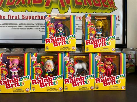 TLS Toy Rainbow Brite 40th Anniversary Mini Figures Etsy