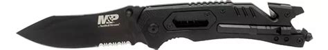 Cuchillo Navaja Plegable Smith Wesson De 8 5 Ss Dentado Cuotas Al