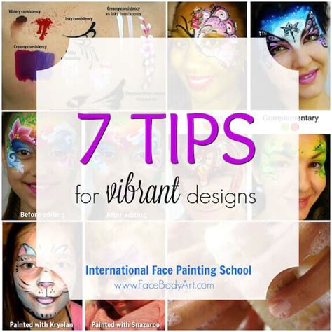 Learn to Create Vibrant Designs in Face Painting: Top 7 Tips