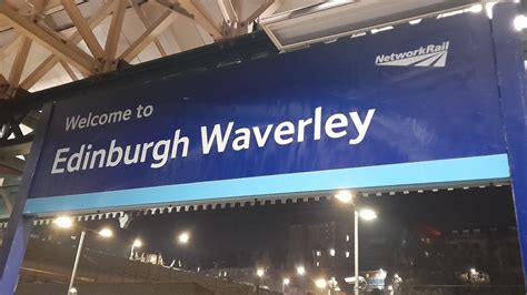 Trains At Edinburgh Waverley Youtube