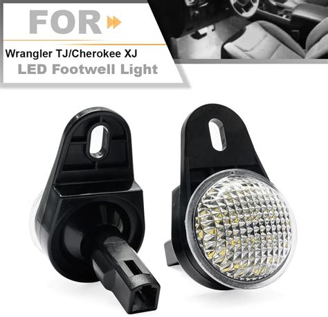 Nsautolighting Luz Led Interior Para Pies Con Arn S Para Jeep Wrangler