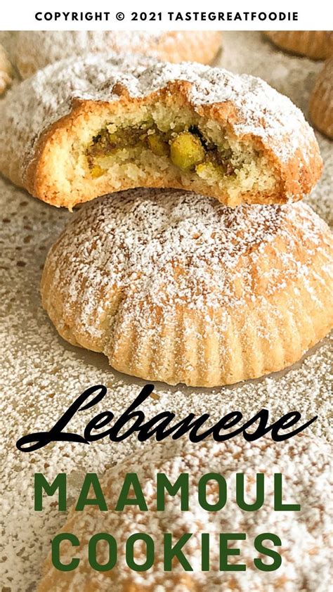 Lebanese Maamoul Cookies Maamoul Recipe Lebanese Recipes Recipes