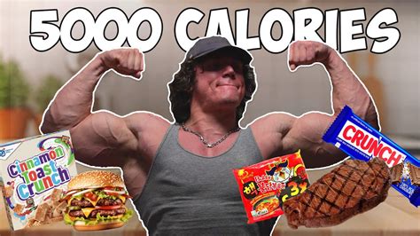 I Survived Sam Suleks BRUTAL 5000 Calories Bulking Day YouTube