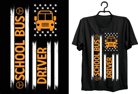 School Bus Driver T Shirt Design Funny T Item School Bus Driver T