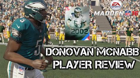 Donovan Mcnabb Player Review Madden Ultimate Team Mut Youtube