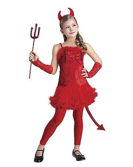 Kids Red Devil Costume - Spirithalloween.com