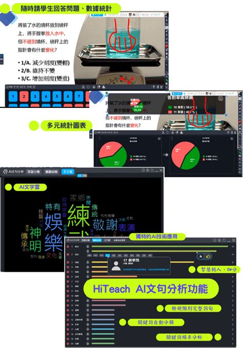 Hiteach智慧教學系統混合式教室套裝 教育部校園數位內容與教學軟體